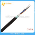 Câble à fibre optique extérieur à couche de bande en acier GYTS 4-144Core